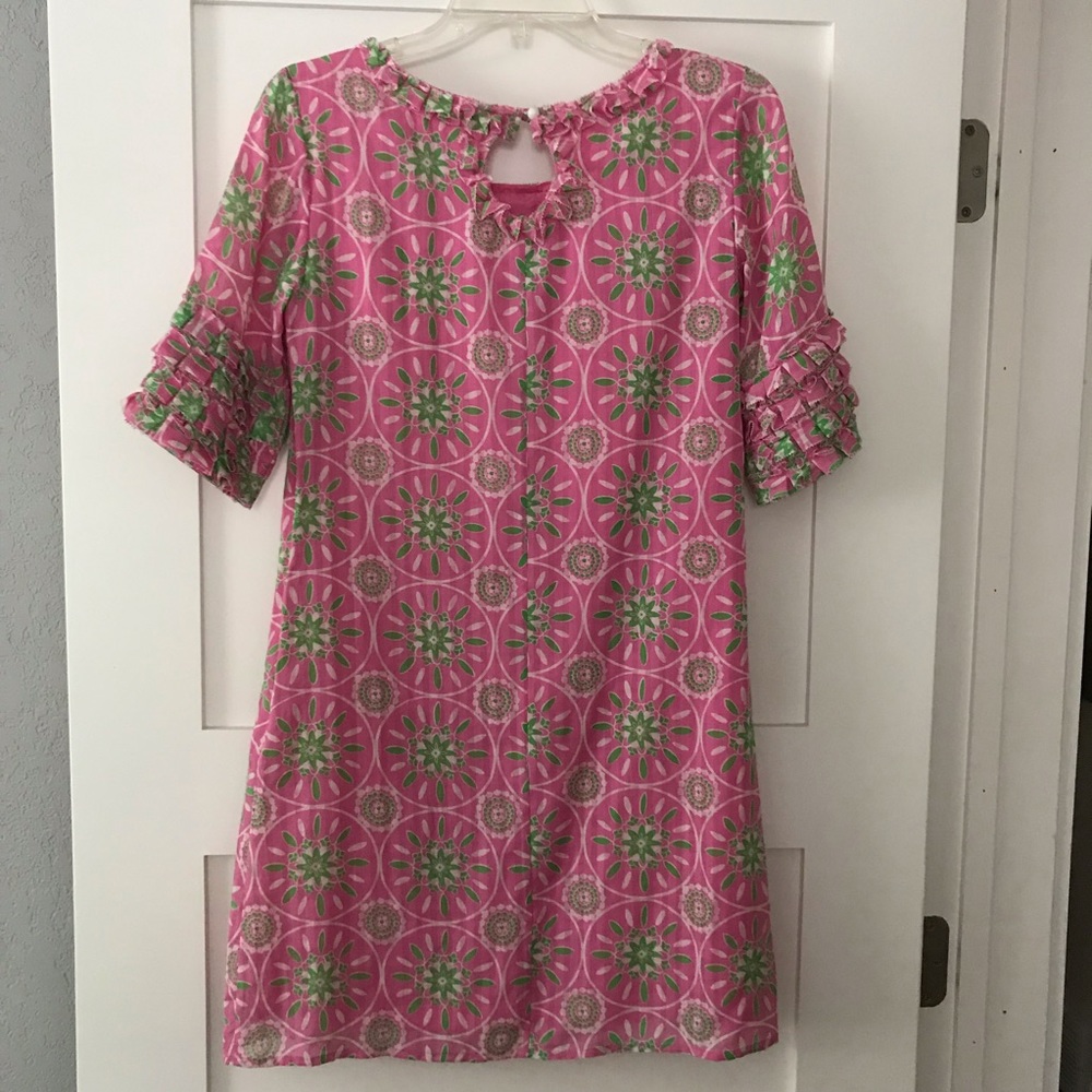 Lilly Pulitzer Ruffled Sleeve Mini Dress - Picture 2 of 6